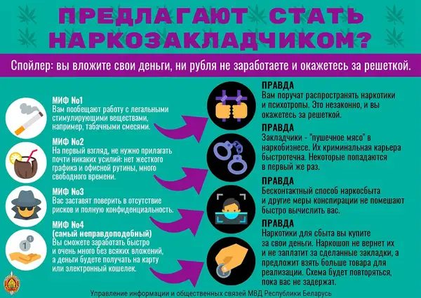 Наркотики — шаг в никуда
